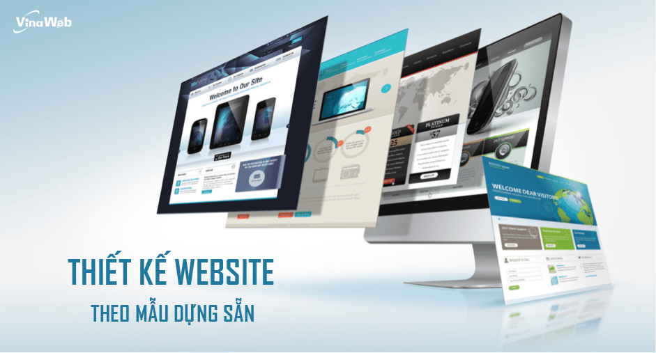 Thiết kế website theo mẫu dựng sẵn đẹp, rẻ tại Hưng Yên 